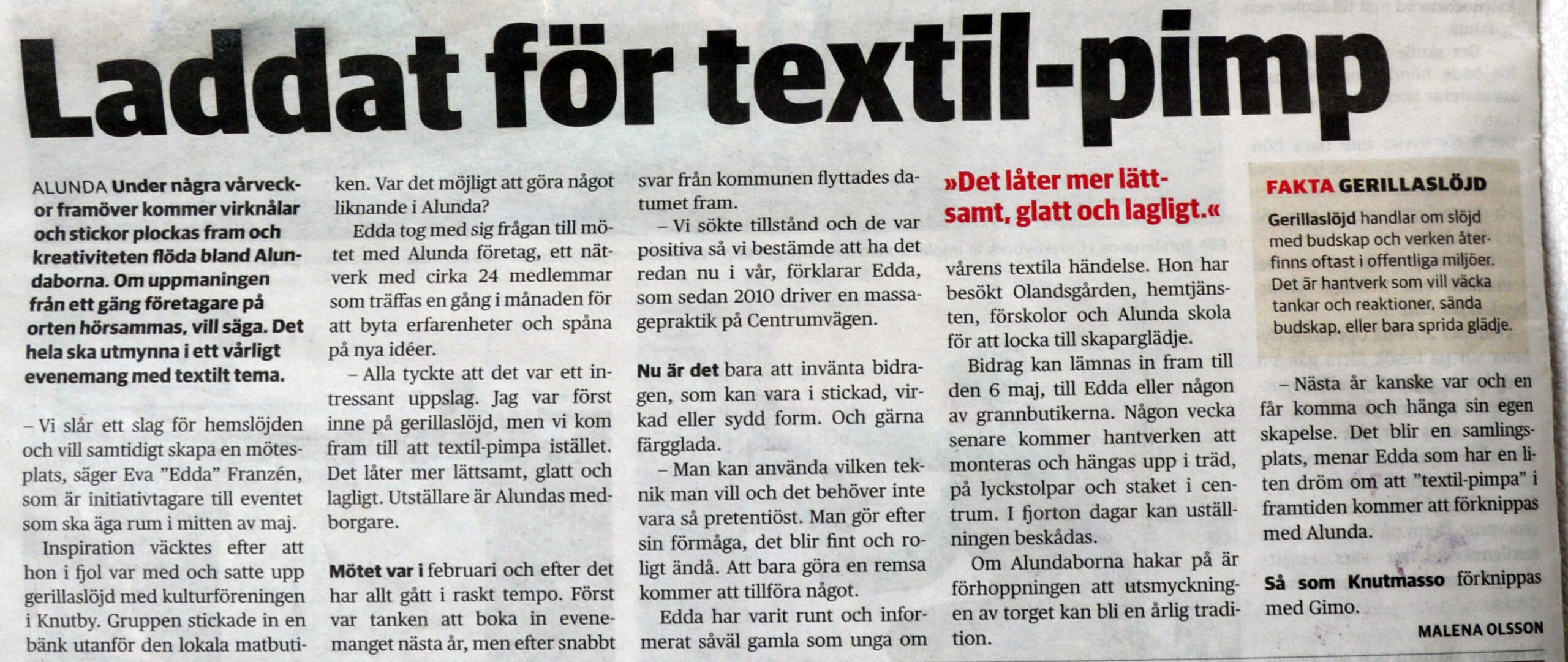 Upplands Nyheter 2016