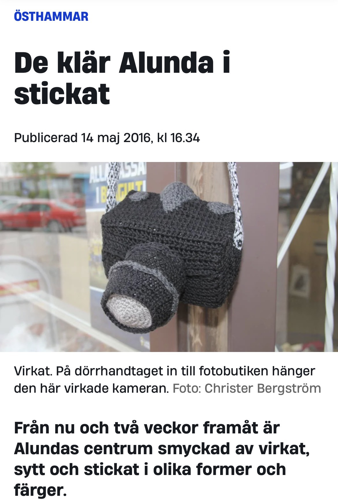 Upplands Nyheter 2016